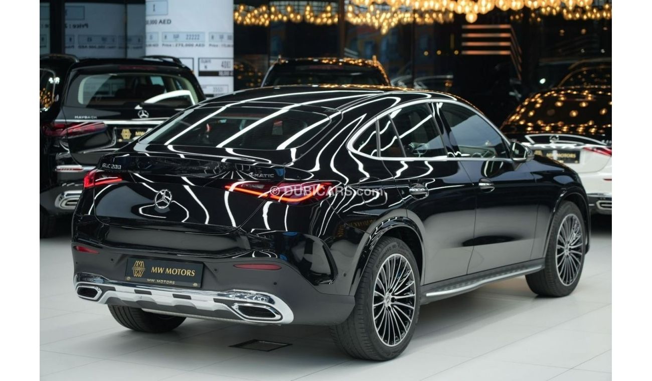 مرسيدس بنز GLC 200 Mercedes-Benz GLC 200 Coupe | 2024 GCC 0km | 5 Years Agency Warranty | Burmester | Panoramic