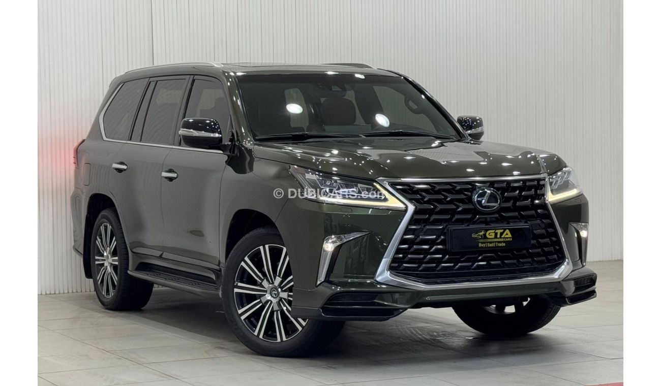 لكزس LX 570 2021 Lexus LX570 Signature, March 2026 Agency Warranty + Service Package, Full Service History, GCC