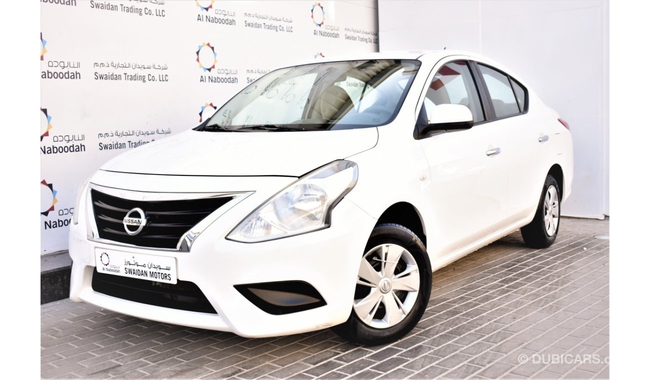 Nissan Sunny AED 519 PM | 1.5L SV GCC DEALER WARRANTY