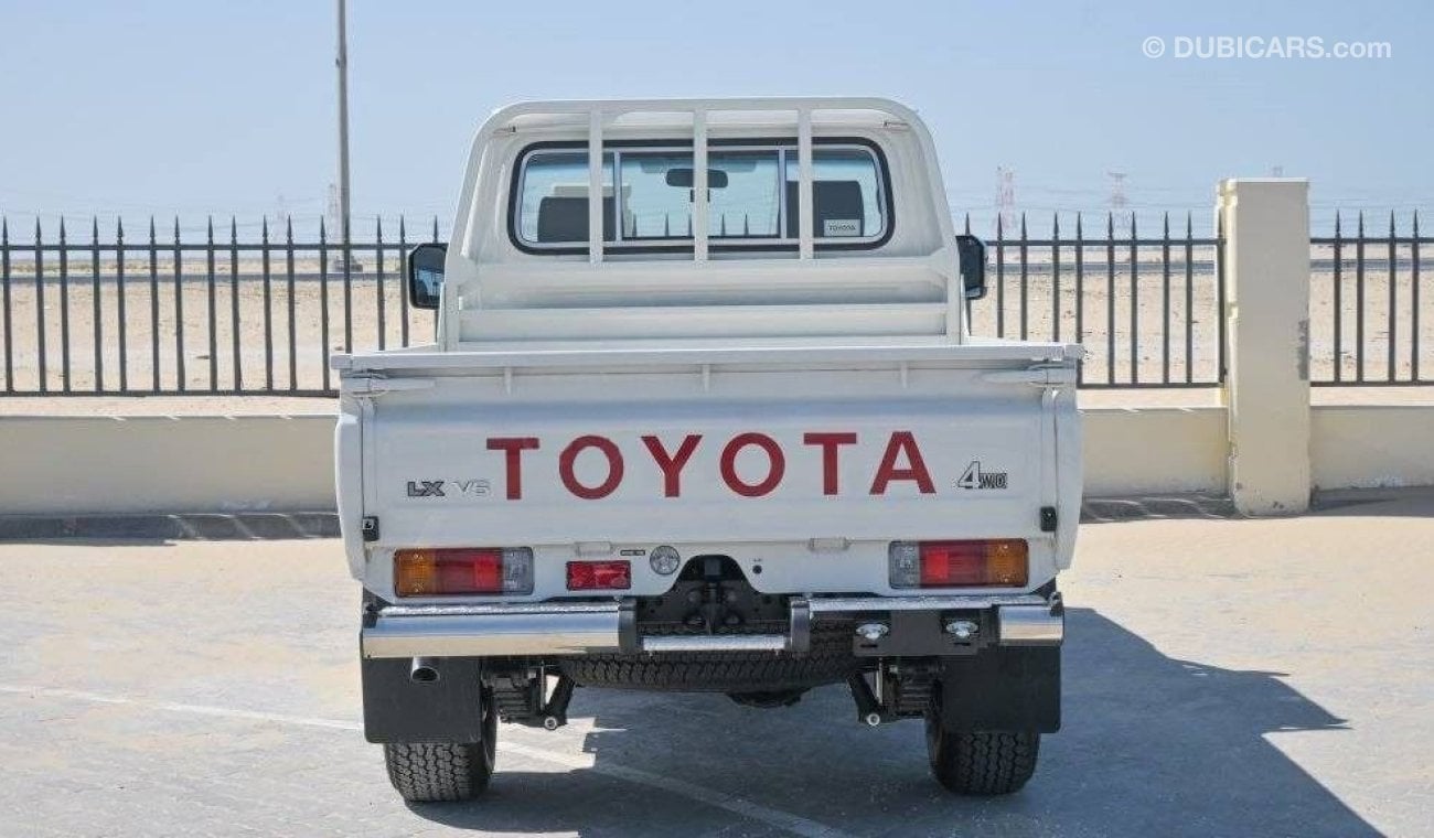 تويوتا لاند كروزر بيك آب TOYOTA LC PU SINGLE CABIN LX – 4.0L PETROL ,A/T,MY24