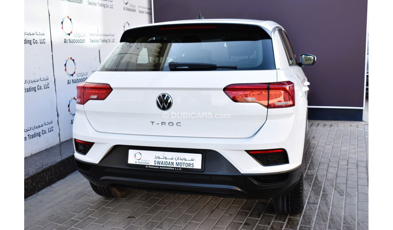 Volkswagen T ROC AED 1039 PM | 1.4L GCC DEALER WARRANTY