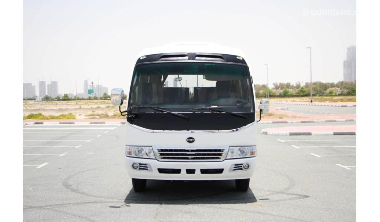 سي اتش تي سي Bus 2023 CHTC HQG6730 7.3m Coaster 28-Seater 3.0L 4-Cyl Diesel M/T RWD