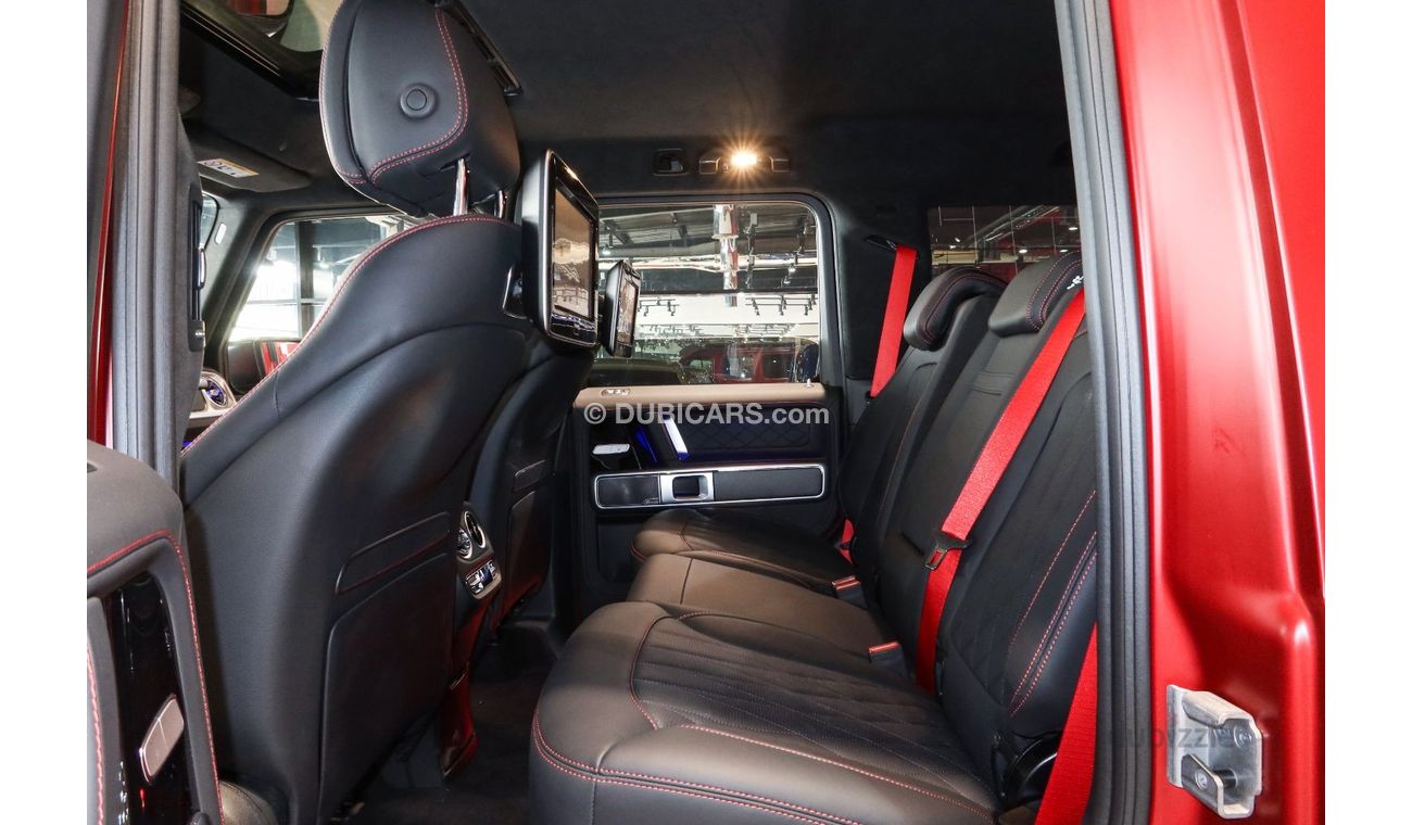 Mercedes-Benz G 63 AMG 4X4² BRAND NEW MERCEDES - BENZ G63 4X4 SQUARED 2023 RED MATE COLOR