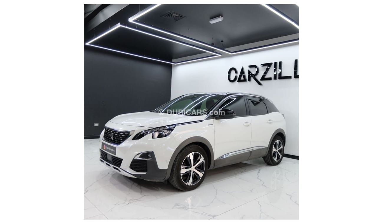 بيجو 3008 Peugeot 3008 GT Line 2019 White-1.6L-FWD-Car is in Excellent Condition-Accident Free-Totally Origina