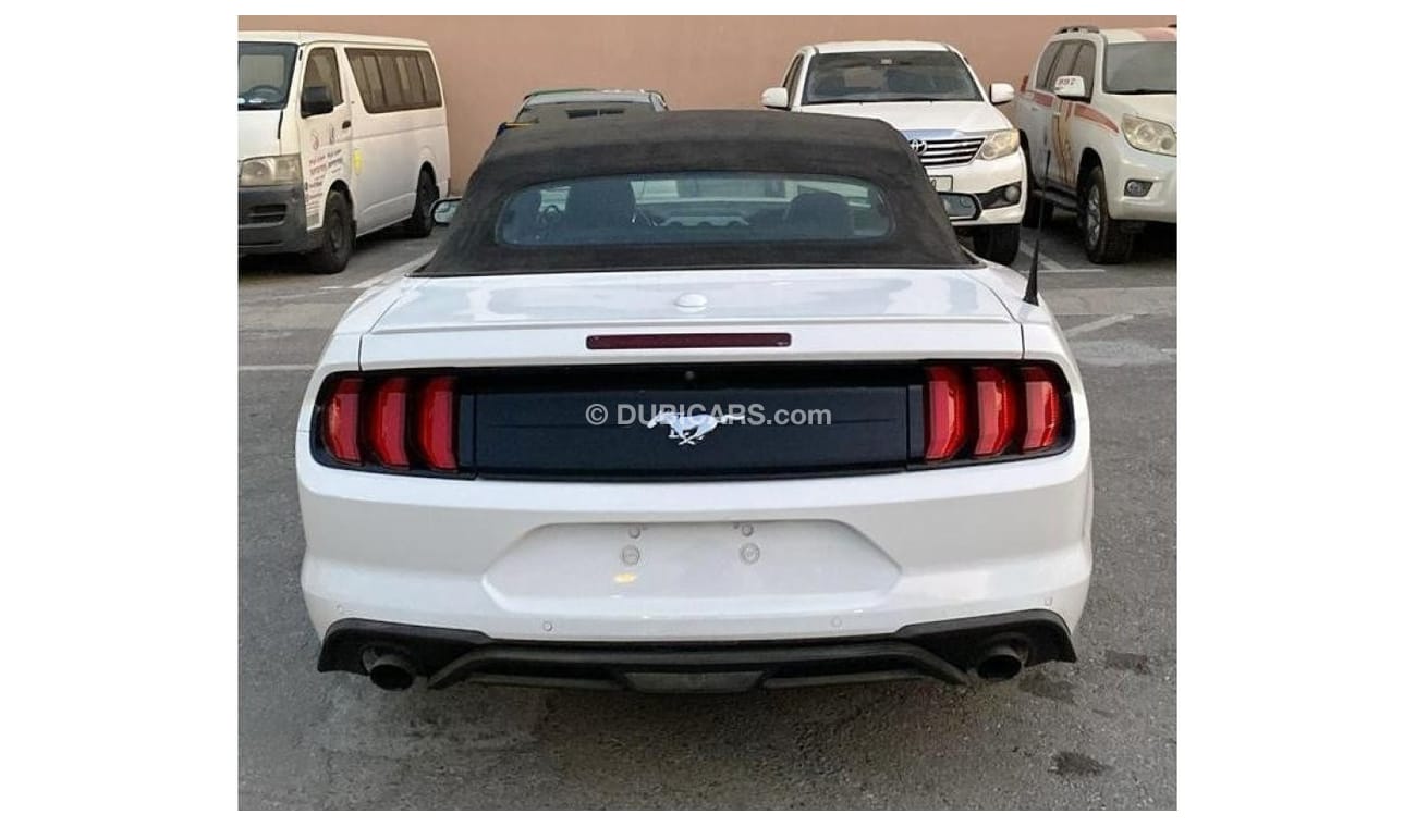 فورد موستانج 2019 Ford Mustang EcoBoost (S550), 2dr Convertible, 2.3L 4cyl Petrol, Automatic, Rear Wheel Drive