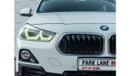 BMW X2 AED 1,415 PM • X2 SDRIVE 20i • FULL BMW SERVICE HISTORY