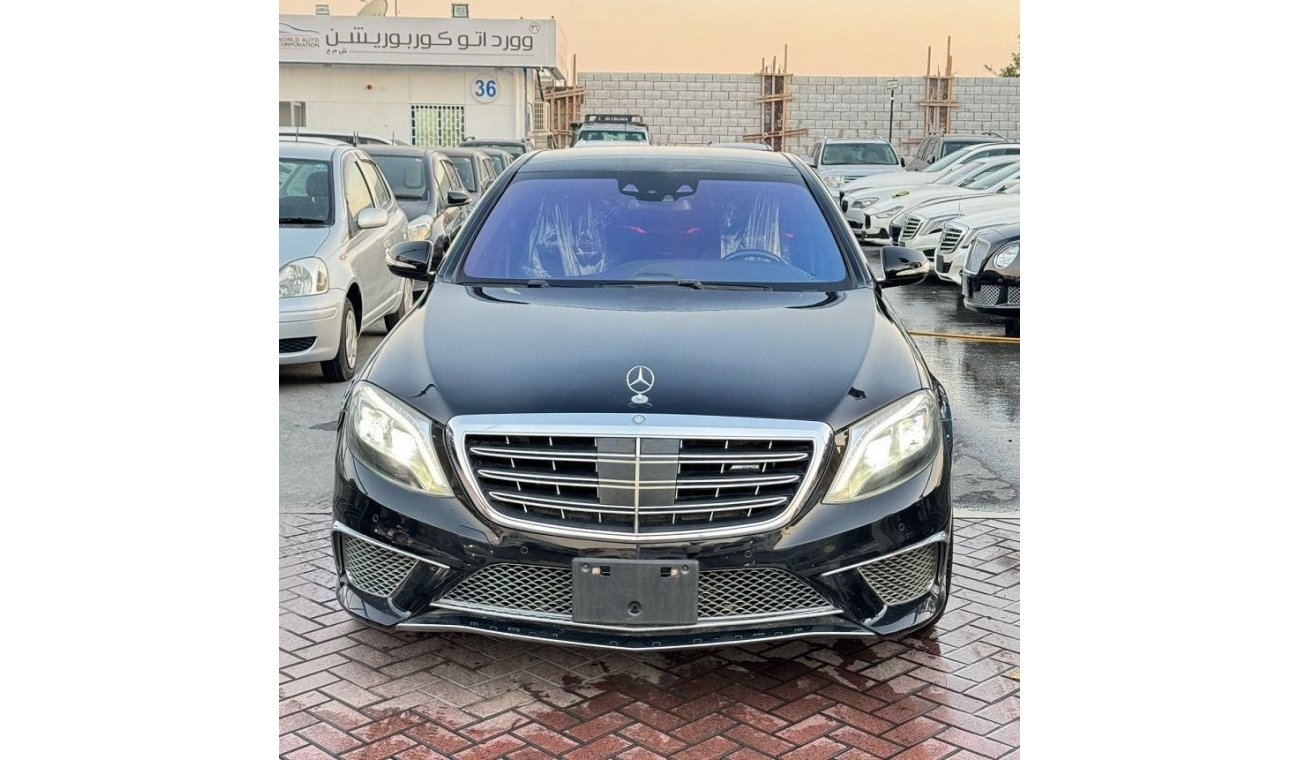 مرسيدس بنز S 550 MERCEDES S65 AMG 2014 BLACK JAPAN IMPORT