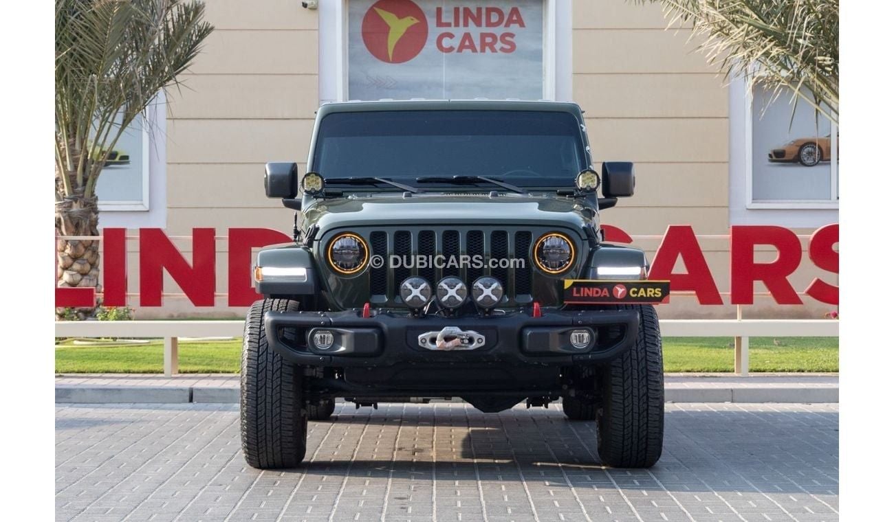 جيب رانجلر Unlimited Sahara 3.6L Jeep Wrangler Unlimited Sahara 2021 GCC under Warranty with Flexible Down-Paym