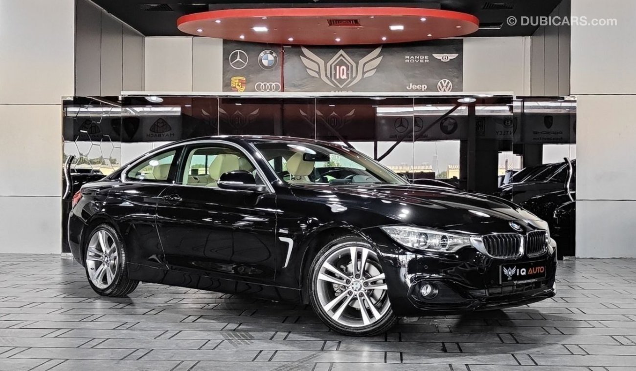 BMW 420i Sport Line AED 1,100 P.M | 2017 BMW 420i COUPE | UNDER WARRANTY | SPORT-LINE | SUNROOF | GCC |