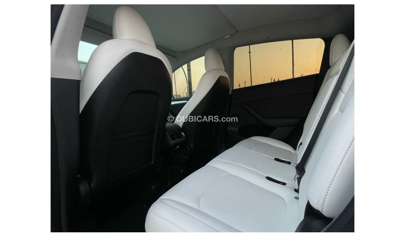 Tesla Model Y TESLA MODEL Y LONG RANGE DUAL MOTOR MODEL : 2023 MILEAGE : 24,000 km PRICE : 172,000 DIRHAMS Gulf sp