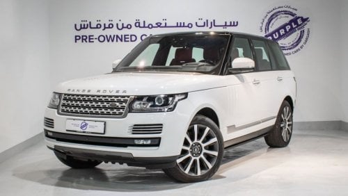 Land Rover Range Rover Vogue SE Supercharged AED 3498 PM | VOGUE SUPERCHARGED | V8 | GCC | WARRANTY