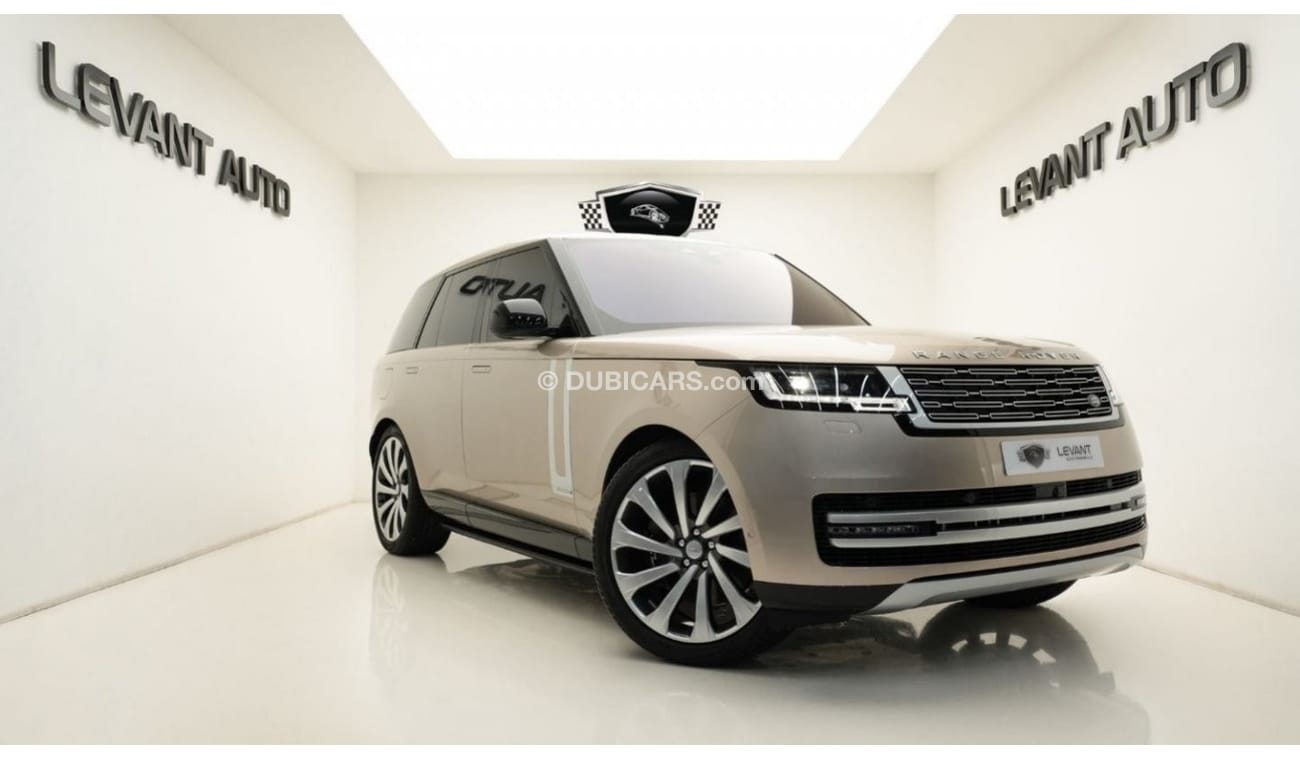 لاند روفر رانج روفر أوتوبايوجرافي RANGE ROVER AUTOBIOGRAPHY, MODEL 2022, GCC, SPECIAL SUNSET GOLD COLOR