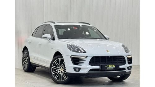 Porsche Macan S 3.0L (340 HP) 2018 Porsche Macan S, 2025 Porsche Warranty, Full Options, Excellent Condition, GCC