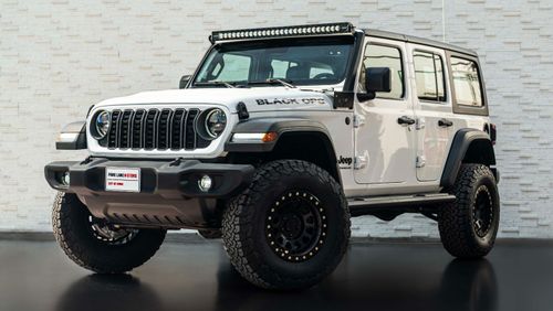 جيب رانجلر AED 3,617 PM • NEW WRANGLER • BLACK OPS - MOPAR MODIFICATION • 5 YEAR JEEP WARRANTY + SERVICE PLAN