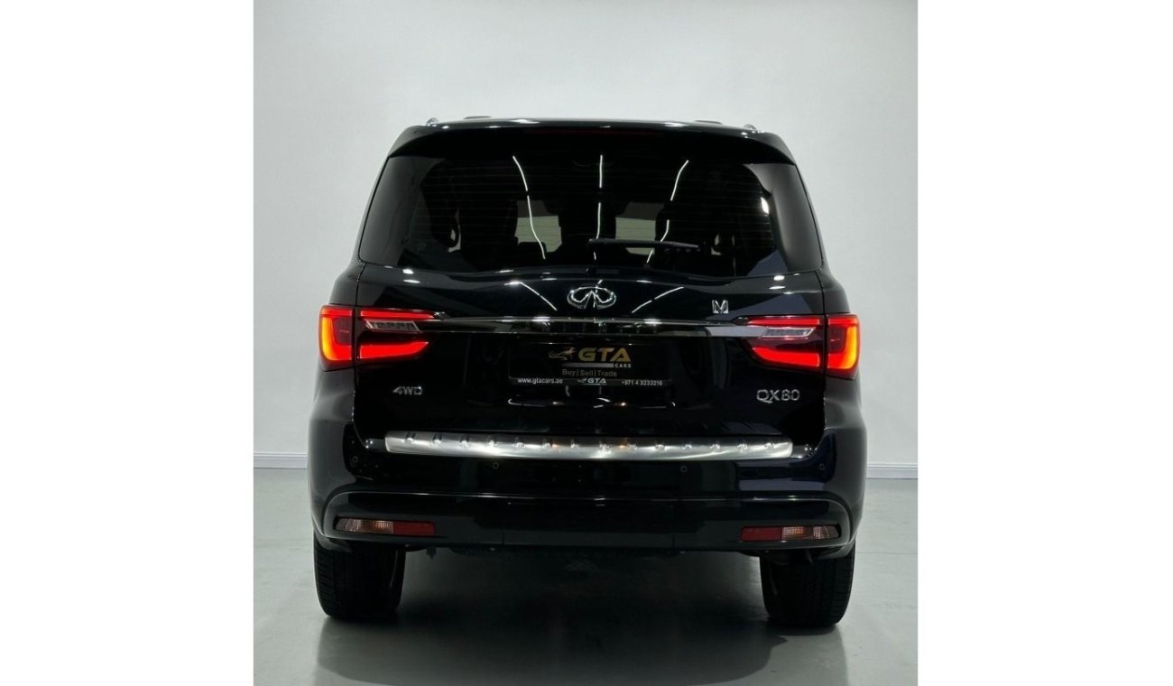 إنفينيتي QX80 الإصدار الأسود 8 2022 Infiniti QX80 Black Edition, 2027 Infiniti Warranty, 2029 Infiniti Service Pac