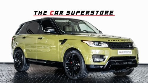 Land Rover Range Rover Sport (other) 2015 - RANGE ROVER SPORT - GCC - V6 - PISTACHIO GREEN SPECIAL PAINT