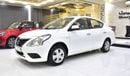 Nissan Sunny EXCELLENT DEAL for our Nissan Sunny ( 2020 Model ) in White Color GCC Specs