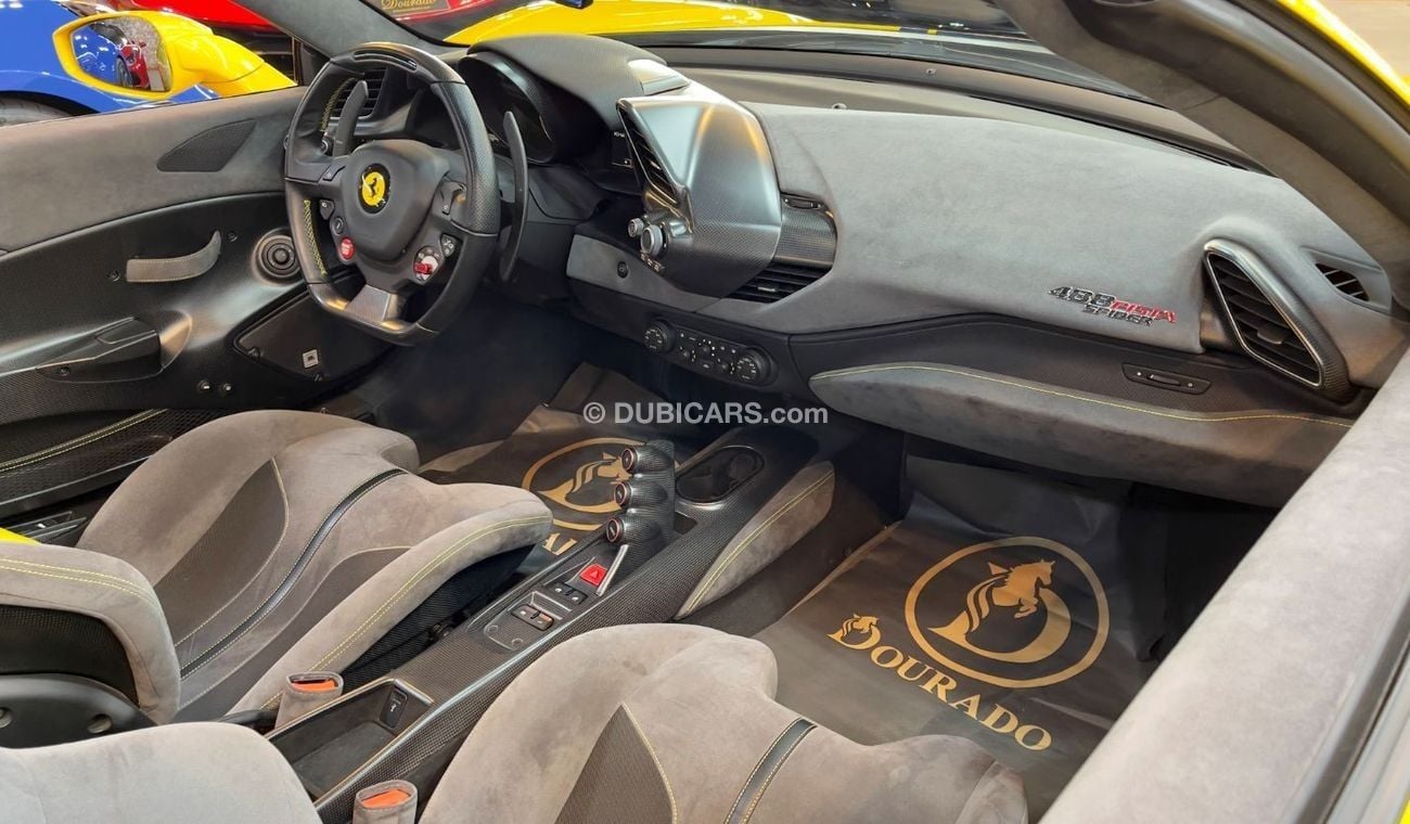 Ferrari 488 | WEEKEND SPECIAL PRICE | PISTA SPIDER | 2020 | GIALLO MODENA | FULL CARBON FIBER