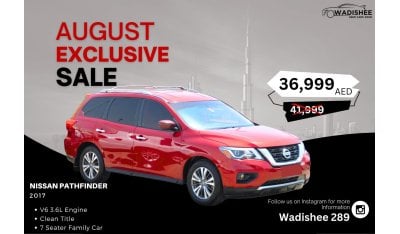 Nissan Pathfinder SV Family car in good condition, ready for use//RED INSIDE//SPECIAL PRICE WITH GUARANTEE