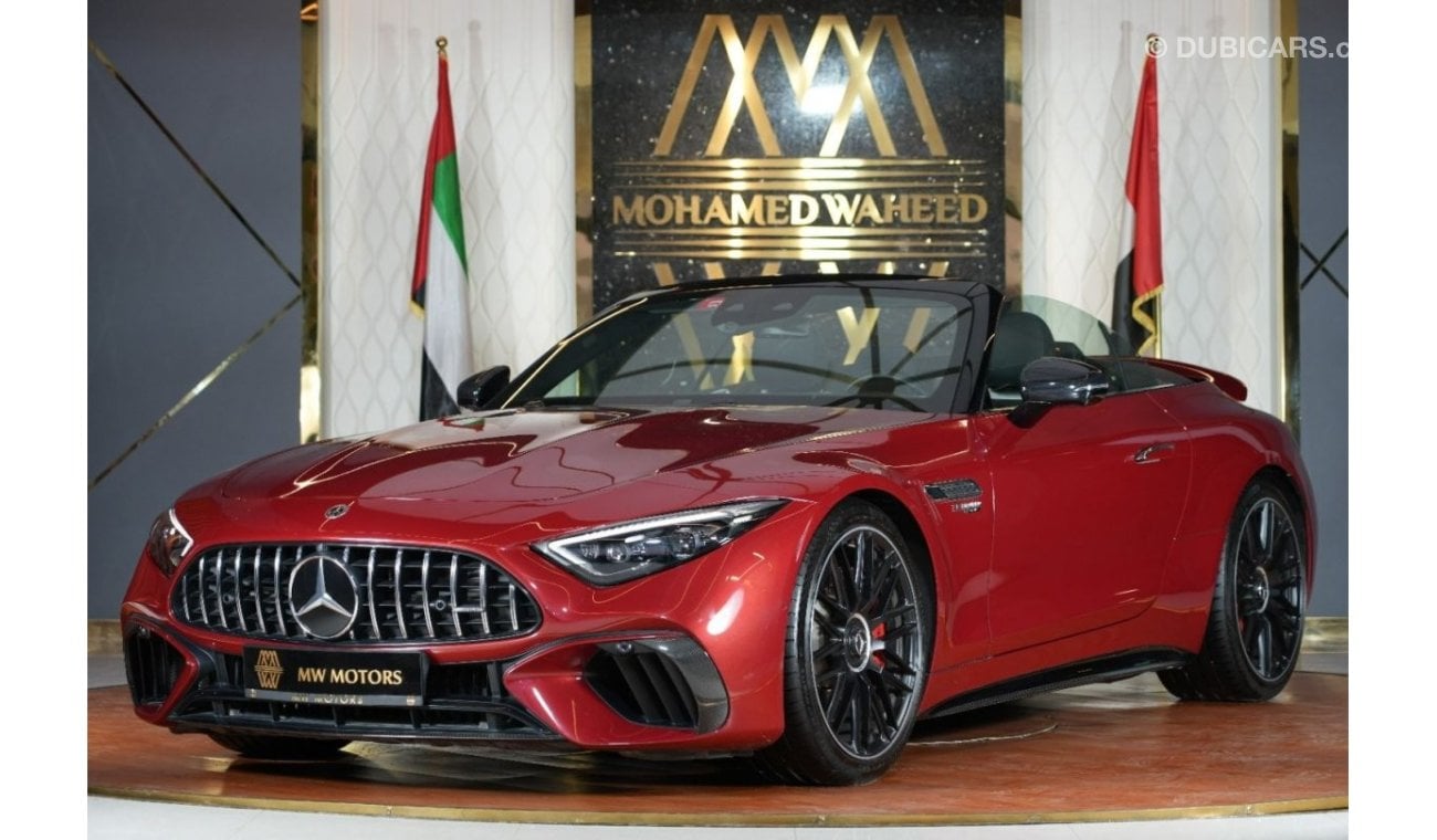 مرسيدس بنز SL 55 AMG Mercedes-Benz SL 55 | 2022 GCC 11k KM | AMG Package | 360-View