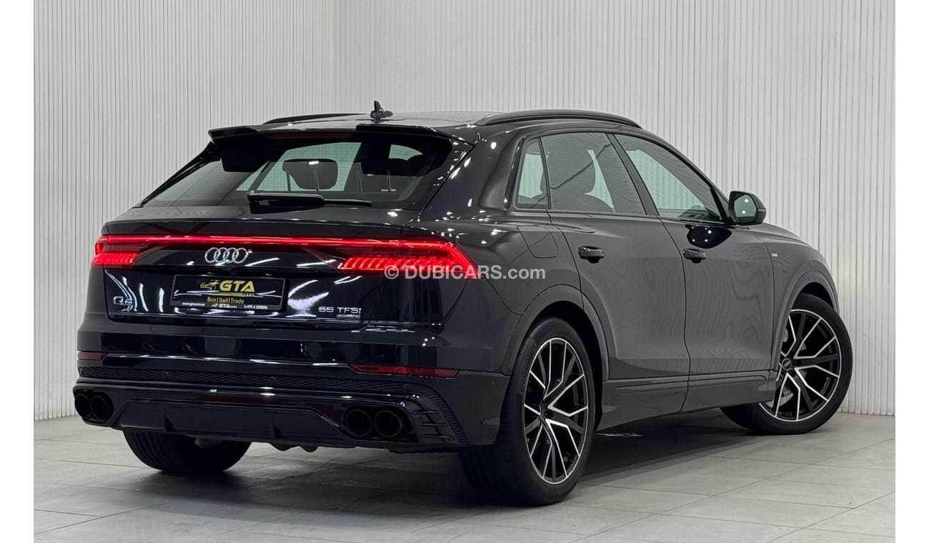 أودي Q8 55 TFSI quattro S Line 3.0L 2021 Audi Q8 S-Line 55TFSI Quattro, Warranty, Service Contract, ABT Kit,