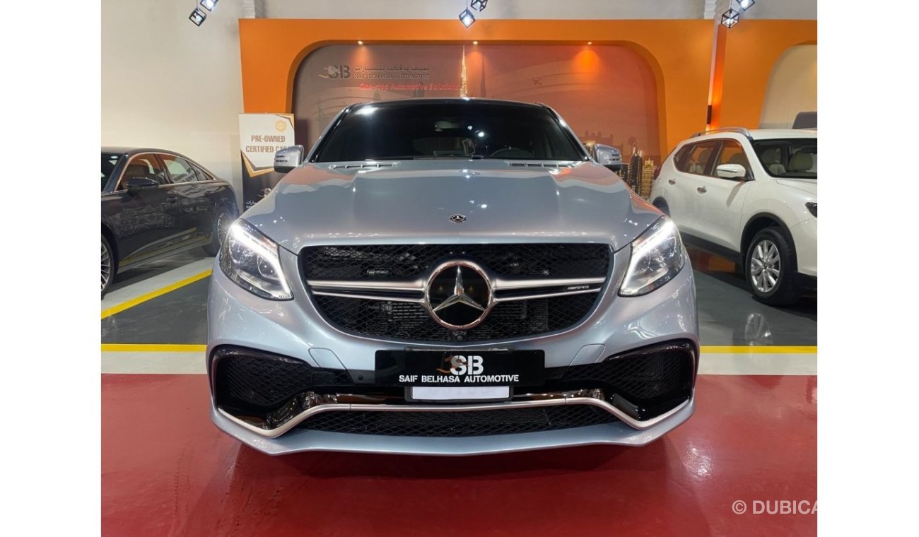 Mercedes-Benz GLE 63 S AMG AED 4,150 EMi @ 0% Down Payment | 2018 | Under Warranty | Certified Pre-owned |