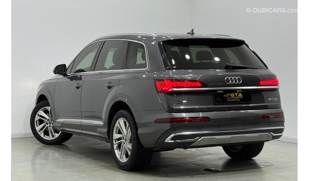 أودي Q7 45 TFSI quattro S لاين 2022 Audi Q7 S-Line 45TFSI Quattro, June 2027 Audi Warranty + Service Pack, L