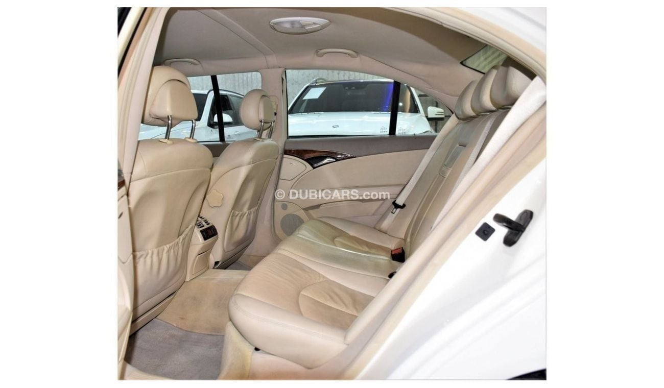 Mercedes-Benz E 320 EXCELLENT DEAL for our Mercedes Benz E320 ELEGANCE ( LIMOUSINE ) 2003 Model!! in White Color! GCC Sp