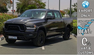 RAM 1500 Rebel Crew Cab V8 5.7L HEMI eTorque , 2024 GCC , 0Km , (ONLY FOR EXPORT)