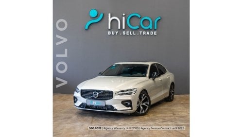 Volvo S60 B4 R Design AED 1,993 pm • 0% Downpayment • B4 R-Design • Agency Warranty/Service Until Oct 2025