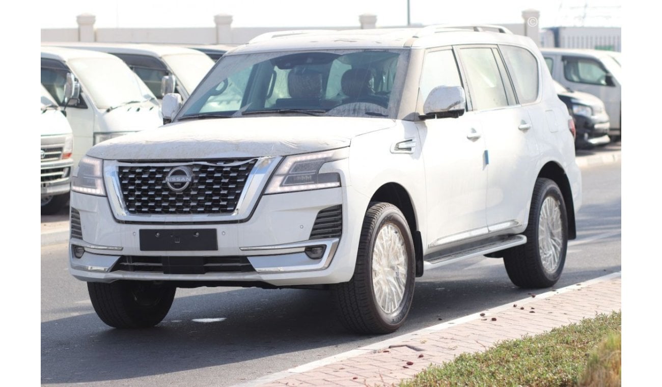 نيسان باترول 4.0 SE, V6 PLATINUM,LEATHER SEAT, ELECTRIC SEAT, SUNROOF, MONITOR, MODEL 2024