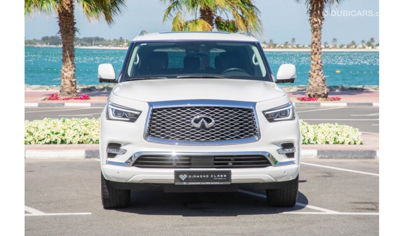 Infiniti QX80 Luxe 7st Infinite QX80  Full Option 2020 GCC Under Warranty