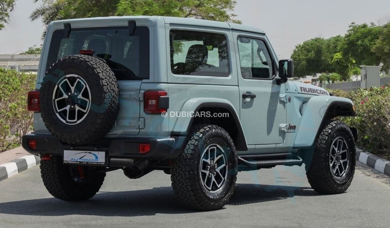 Jeep Wrangler Rubicon I4 2.0L Turbo , 2024 GCC  , 0Km , With 3 Years or 60K Km Warranty @Official Dealer