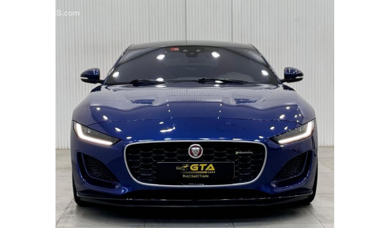 جاكوار F Type 2021 Jaguar F-Type R-Dynamic, Aug 2025 Al-Tayer Warranty + Service Pack, Full Service History, GCC