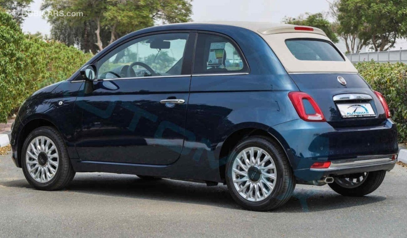 Fiat 500 (НА ЭКСПОРТ , For Export) Cabrio 1.4L FWD , 2024 GCC , 0Km , Без пробега