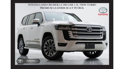 تويوتا لاند كروزر TOYOTA LAND CRUISER LC300 GXR 3.5L TWIN TURBO PREMIUM LEATHER HI A/T PTR 2024 Export Only