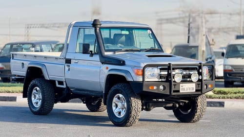 Toyota Land Cruiser Pick Up SINGLE CABIN | 4 X 4 | PREMIUM BULL BAR | RHD | 2010 | 4.5L DIESEL | RHD | AIR SNORKEL