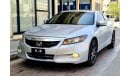 Honda Accord Honda accord  gcc  2012 coupe with sunroof