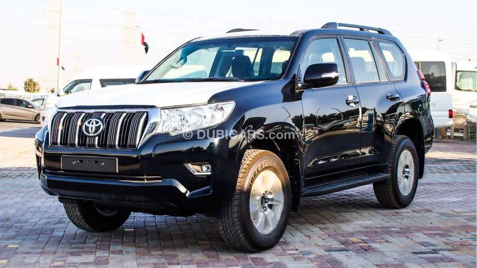 Toyota Prado 3.0L AT Diesel TX-L Spare up for sale. Black, 2020