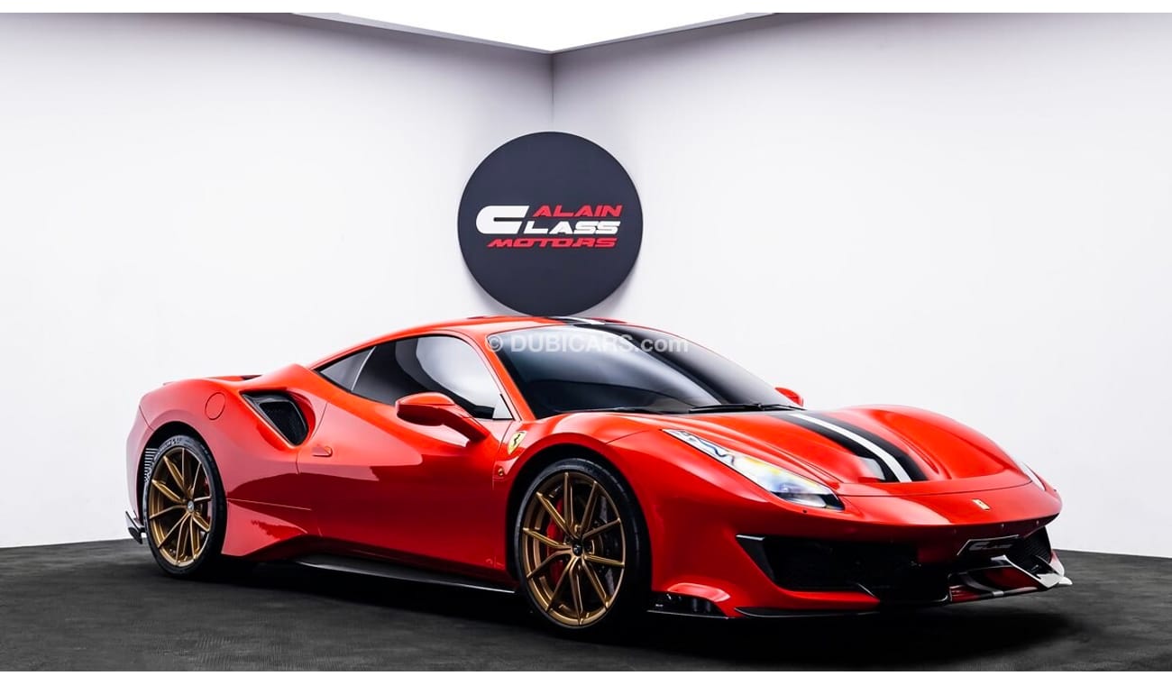 Ferrari 488 Pista 2019 - GCC - Under Warranty and Service Contract