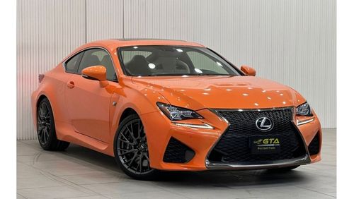 Lexus RC F 2015 Lexus RC-F, Full Lexus Service History, Low Kms, Carbon Fiber Package, Excellent Condition, GCC