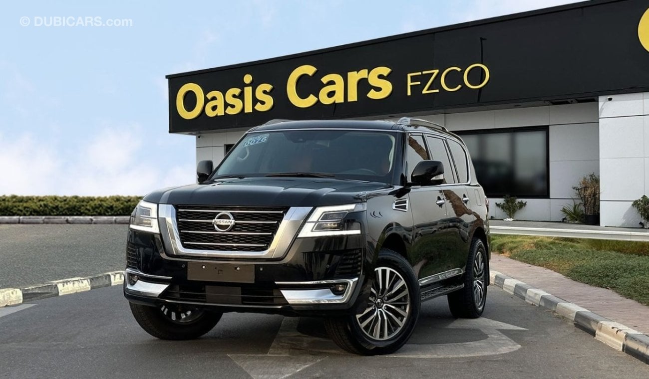 Nissan Patrol LE Titanium 2021 GCC 5.6L V8 Full Service History