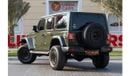 جيب رانجلر Unlimited Sahara 3.6L Jeep Wrangler Unlimited Sahara 2021 GCC under Warranty with Flexible Down-Paym