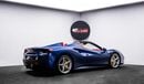 فيراري 488 Spider 2019 - GCC - Under Warranty and Service Contract