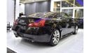 Infiniti G37 EXCELLENT DEAL for our Infiniti G37 S ( 2008 Model ) in Black Color GCC Specs