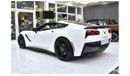 Chevrolet Corvette EXCELLENT DEAL for our Chevrolet Corvette C7 Stingray ( 2015 Model ) in White Color GCC Specs