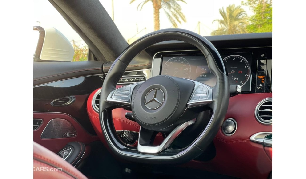 مرسيدس بنز S 550 كوبيه S550 2015 AMG DESIGNO FOLL OPTION JABAN