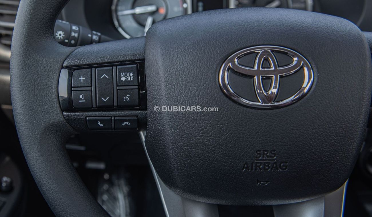 تويوتا هيلوكس TOYOTA HILUX 2.4L MID OPTION A/T MY2024 FOR EXPORT