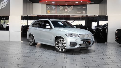 BMW X5 50i xDrive 4.4L AED 2,600 P.M | 2018 BMW X5 M-SPORT V8 | UNDER WARRANTY | FSH | ORIGINAL PAINT | LOW