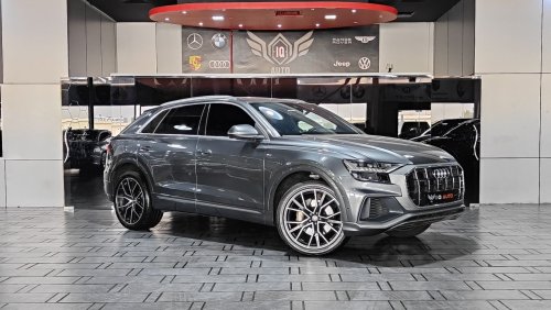 Audi Q8 55 TFSI quattro S-Line AED 2,600 P.M | 2019 AUDI Q8 S-LINE | UNDER WARRANTY | GCC | 55 TFSI QUATTRO